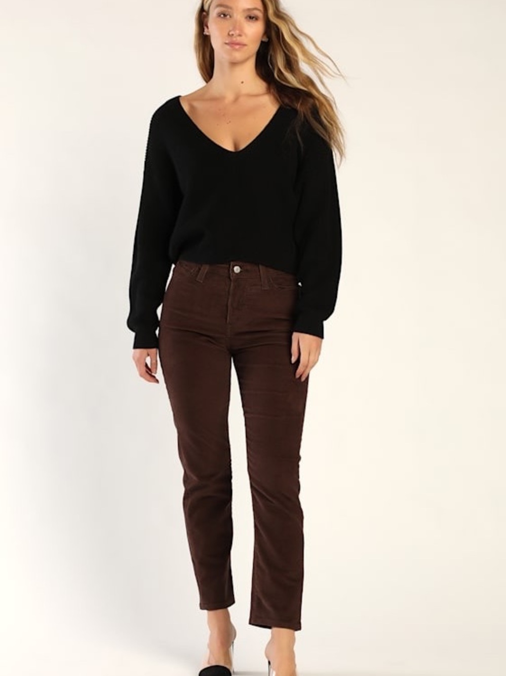 Levi’s Wedgie Straight Corduroys - Brown